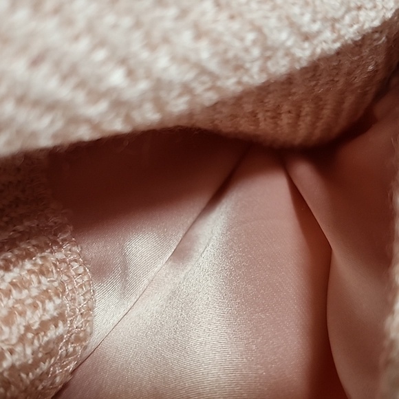 Torrid Blush Pink Wool Winter Button Down Fit and Flare Coat - Picture 8 of 11